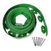 5M/10M Garden Edging with Spikes Landscape Edging No Dig Flexible Lawn Edging Kit for Yard Flower Bed