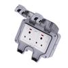 Cover Box Oulet IP66 Weatherproof South Africa Outdoor Socket with Switches Indicator Lights