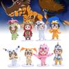 Collectible Digital Monsters Action Figures Featuring Taichi Agumon And Yamato Gabumon