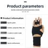 Sports Wrist Guards Pull-up Dumbbells Horizontal Bars Training Aids with Fitness Men's Grip Deadlift Wristband To Protect The Palm