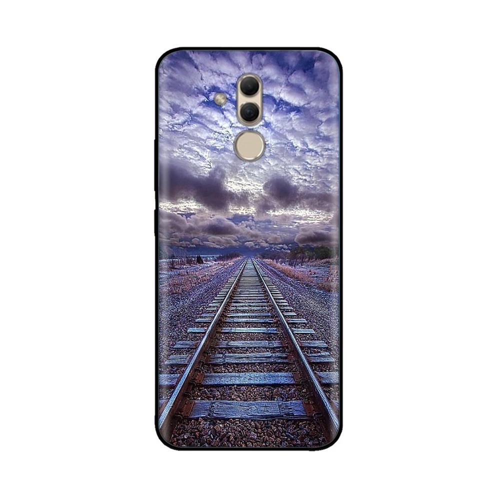 For Huawei Mate 20 Lite Case Cartoon Soft Silicone Phone Cover For Huawei Mate 20 Mate20 Pro Cases Bags Shockproof Painted Cover