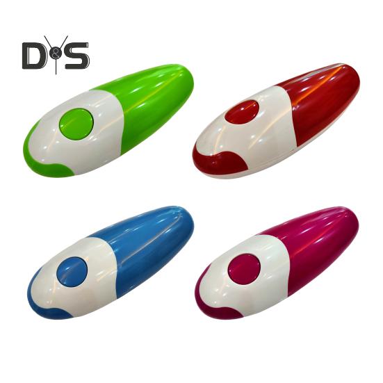 Elektrický otvírák na konzervy Vestavěný magnet Otvírák na konzervy Bezpečný a hladký okraj Otvírák na pivní konzervy pro starší osoby s artritidou