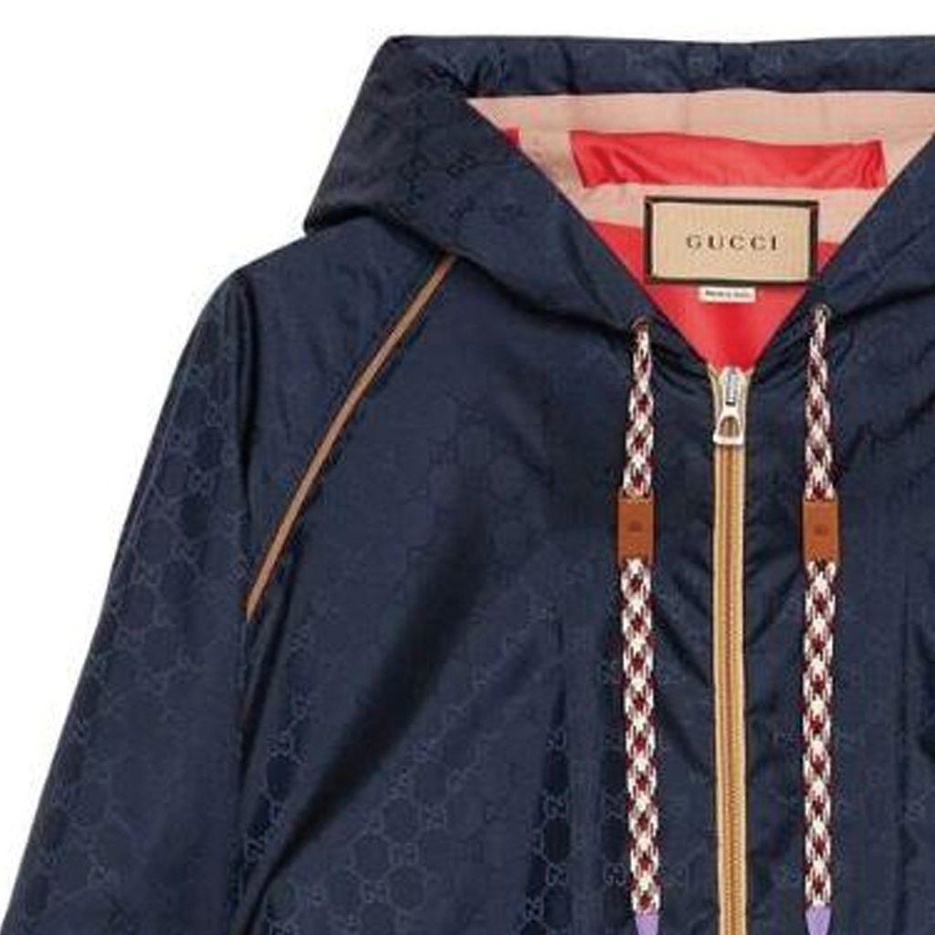 Gucci Gg Supreme Jacquard Zipped Jacket 722514-Z8BAJ-4240