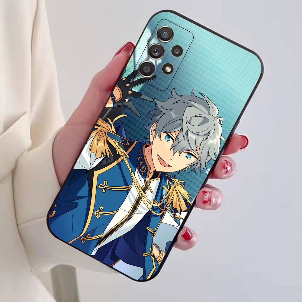 Game Ensemble Stars I-Izumi Sena Phone Case For Samsung S25,S24,S21,S22,S23,S30,Ultra,S20,Plus,Fe,Lite,Note,10,Black Cover