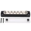 10 Way Power Distribution Block Bus Bar M6 Studs High Electrical Conductivity With Transparent Prote