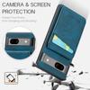 For Google Pixel 8a Cell Phone Case RFID Blocking Card Slots PU+TPU Cover