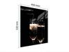 GLAS-SCHNEIDEBRETT 45x52 WEIN