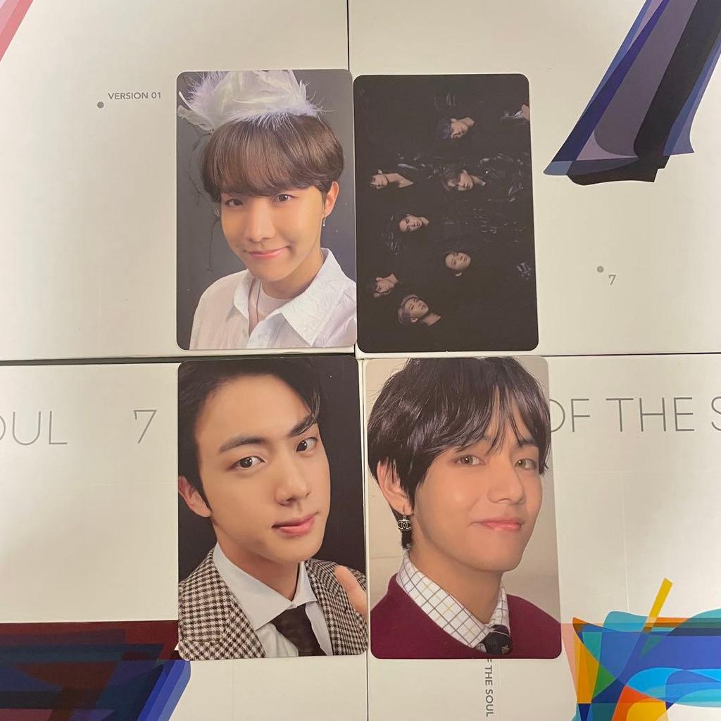 [USED] MAP OF THE SOUL: 7 4 Versions with Trading Cards, No Missing Parts