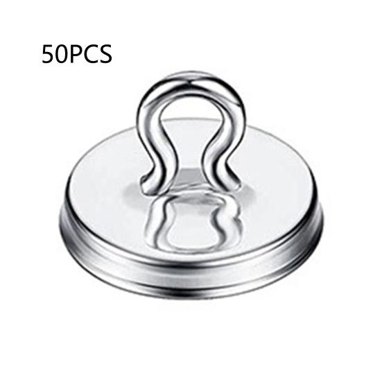 50Pcs Plant Fixer Waterproof Anti-rust Widely Use Fixed Vine Aluminum Climbing Wall Plants Fixer Garden Accessories