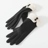 Warm gloves women winter winter outdoor sports cycling thickened touch screen windproof and cold proof