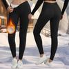 Elastic Fleece Leggings Prevent Cold Warm Yoga Pilates Pants Velvet Tights  Outdoor Activities