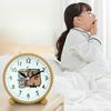 Creative Children's Alarm Clock Cartoon Card Tired Bara Animal Student Boy and Girl Desktop Clock Gift Desktop Small Watch