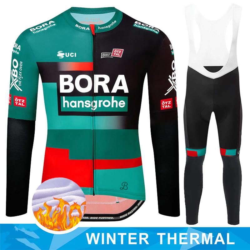 UCI BORA Cycling Clothes Men Complete 2026 Sports Set Men's Blouse Mountain Bike Jacket Bib Clothing Man Bicycle Jerseys Mtb
