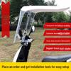 All-Weather Electric Vehicle Canopy: Sunshade, Rainproof, Windproof Motorcycle & Battery Car Shield