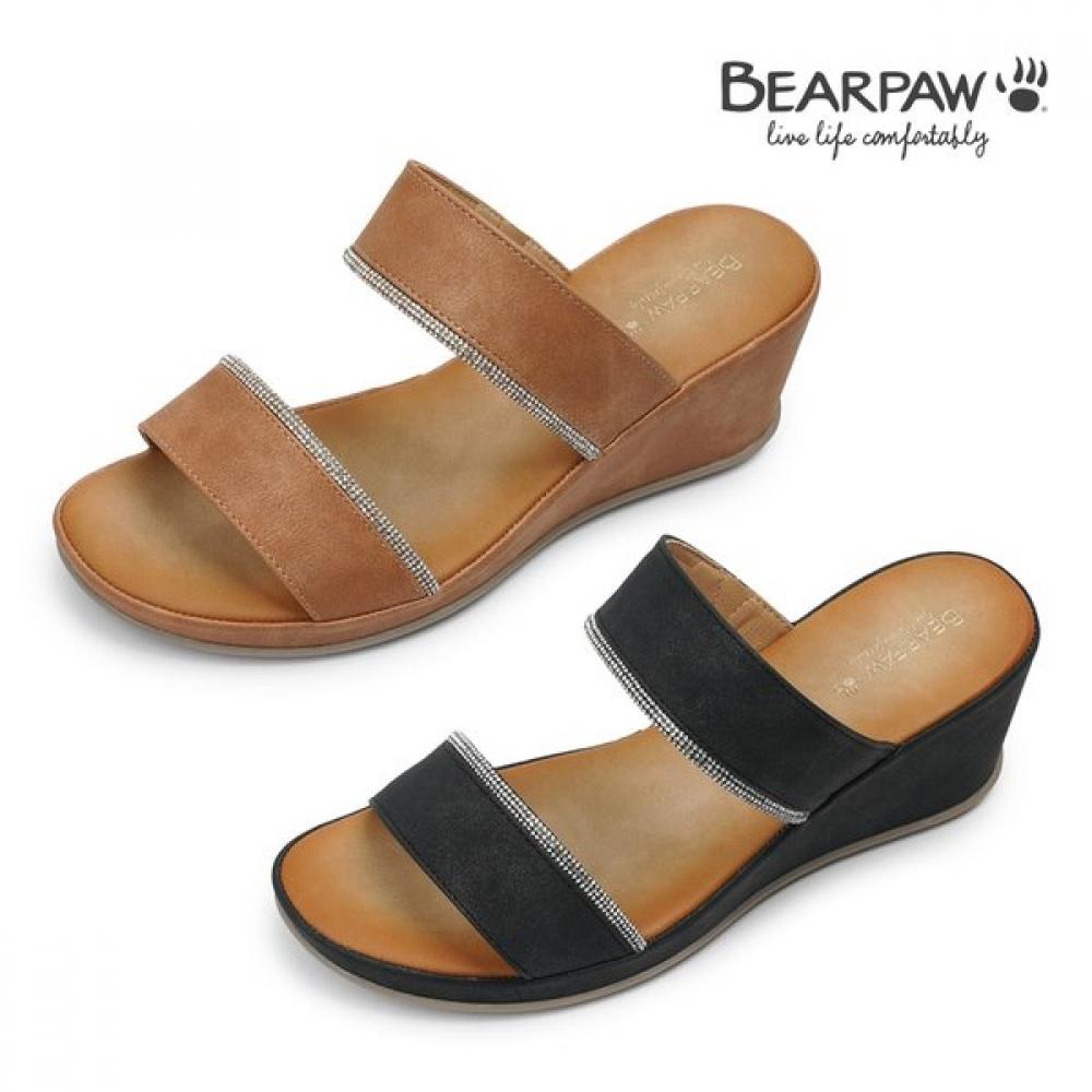 Bearpaw Women Slippers K2979 blacks/225