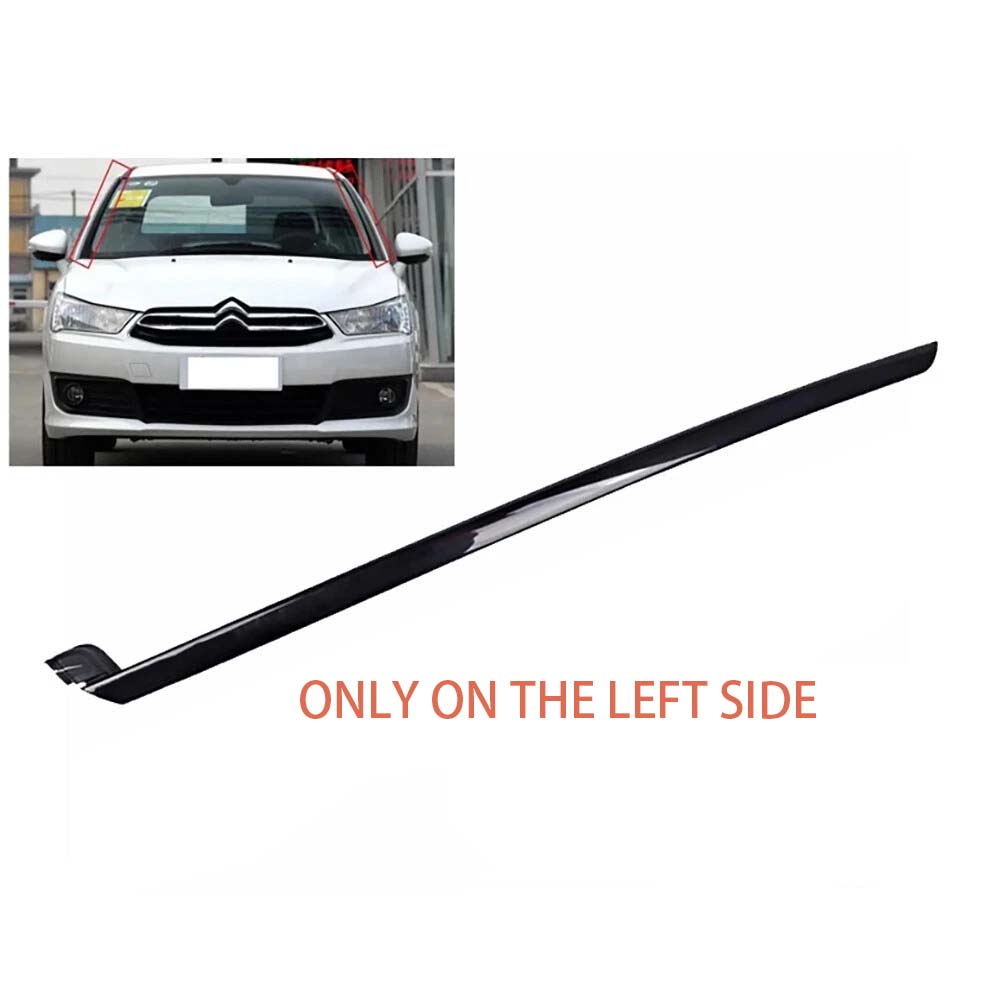 8120Q2 8120Q3 Přední levý pravý skleněný kryt vnějšího ozdobného lištového sloupku čelního skla pro Citroen C4 Triumph 2004-2013 Autopříslušenství