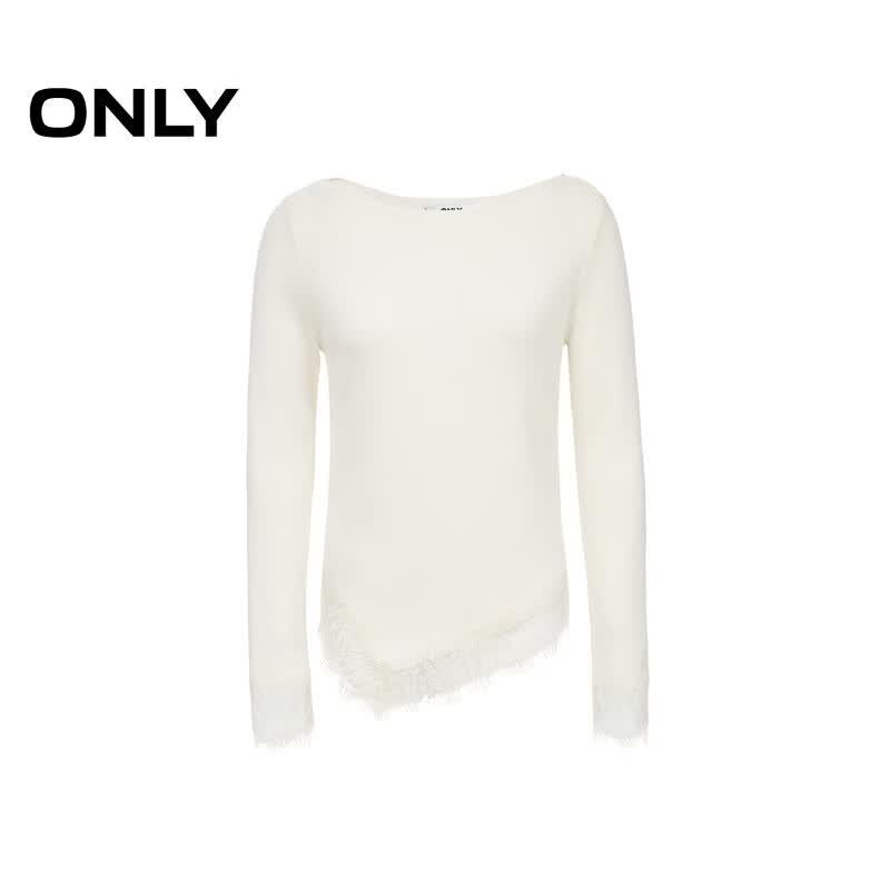 ONLY Women's Autumn 2026 Lace Patchwork Knit Top
