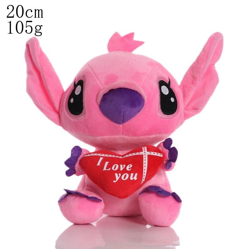 16 Stili Peluche Stitch Modello Classico Film Cartone Animato Bambola Figure Azione Bambini Bambino Ripieno Compleanno Natale Giocattoli Regalo