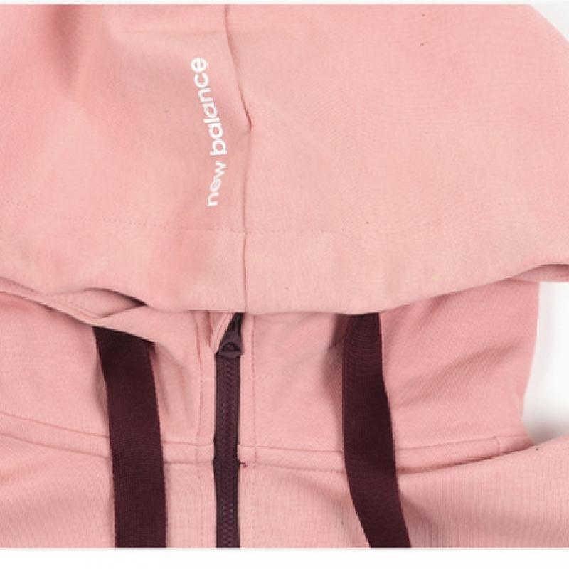 New Balance Women S Semi Crop Anorak Light Pink