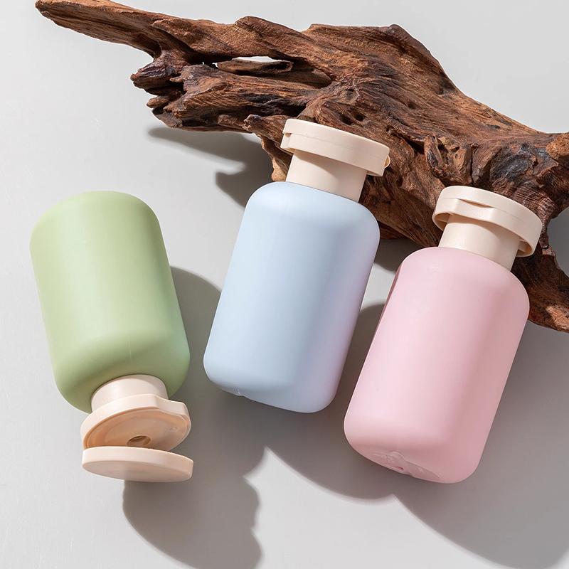 3Pcs Soft Leakproof Travel Bottles Set 100Ml 3.4Oz Portable Squeeze Tubes For Shampoo Lotion Refillable Travel Essentials