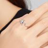 1Pc Cute Cat Open Ring with Playful Animal Fingers