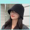 Cappello da Pescatore Monocolore Stile Coreano Per Donna Con Tessuto Traspirante Cotone Poliestere Protezione Solare Estiva