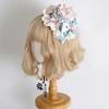 Original Lolita Blue and Pink Cupcake Top Hat Cute Sweet Dessert Top Hats Headband Kc Neck Chain Flat Hat