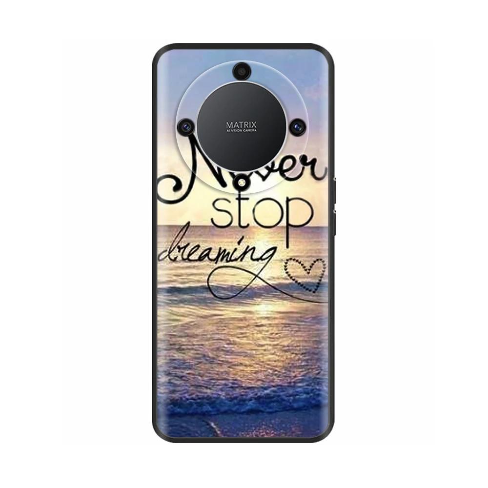 For Honor X9A Case Silicon Phone Back Cover For Huawei Honor X9A Case Soft Bumper Fundas Coque HonorX9A Shockproof Shells Covers