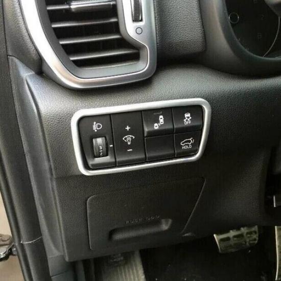 Headlight Adjust Cover For Kia Sportage QL 2016- Chrome Headlamp Accessories