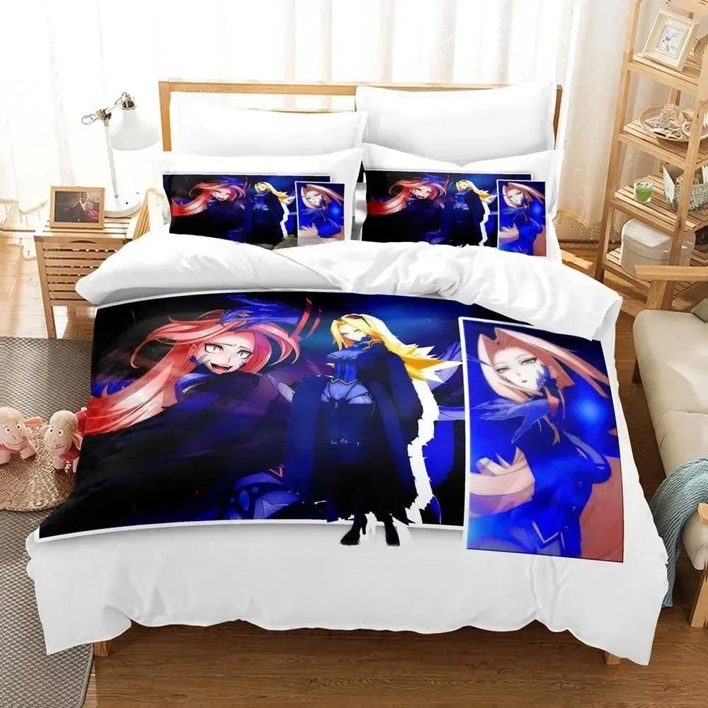 

3d Game XBlaze Lost Memories Beding Set Print Bed Linen Set With Pilowcase Bed Soft Duvet Cover Soft Single Double Quen Super King-Sized Dimensionsd 100*200cm Single