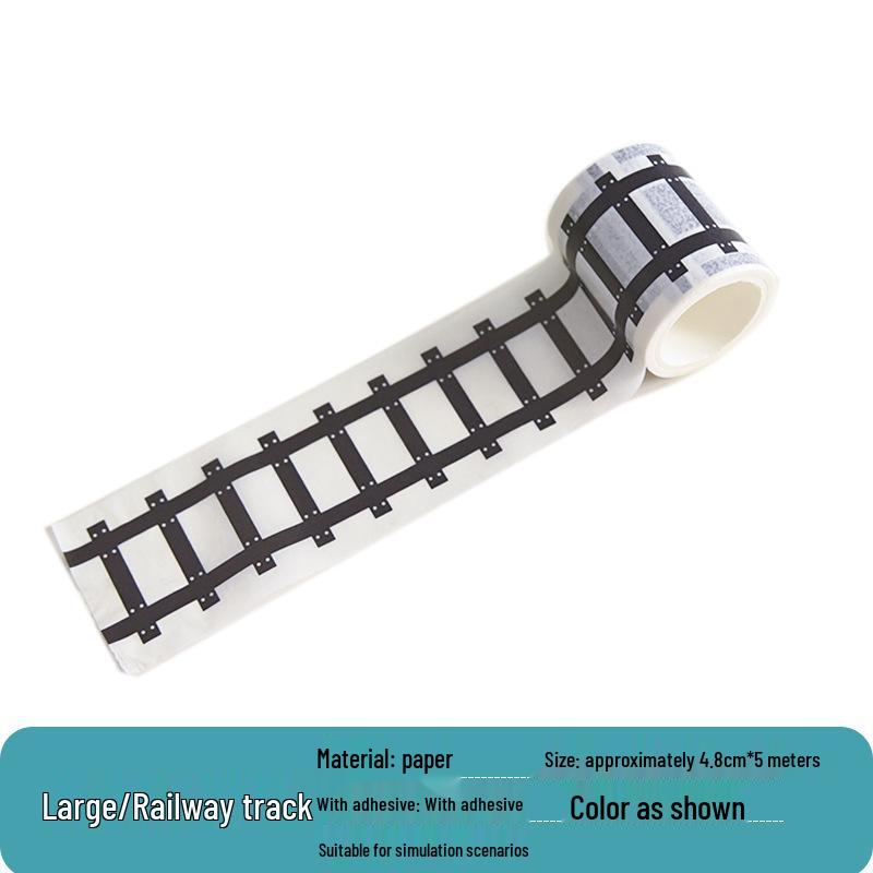 Cardboard Traffic Track Educational Toy for Kindergarten Art & Play Area