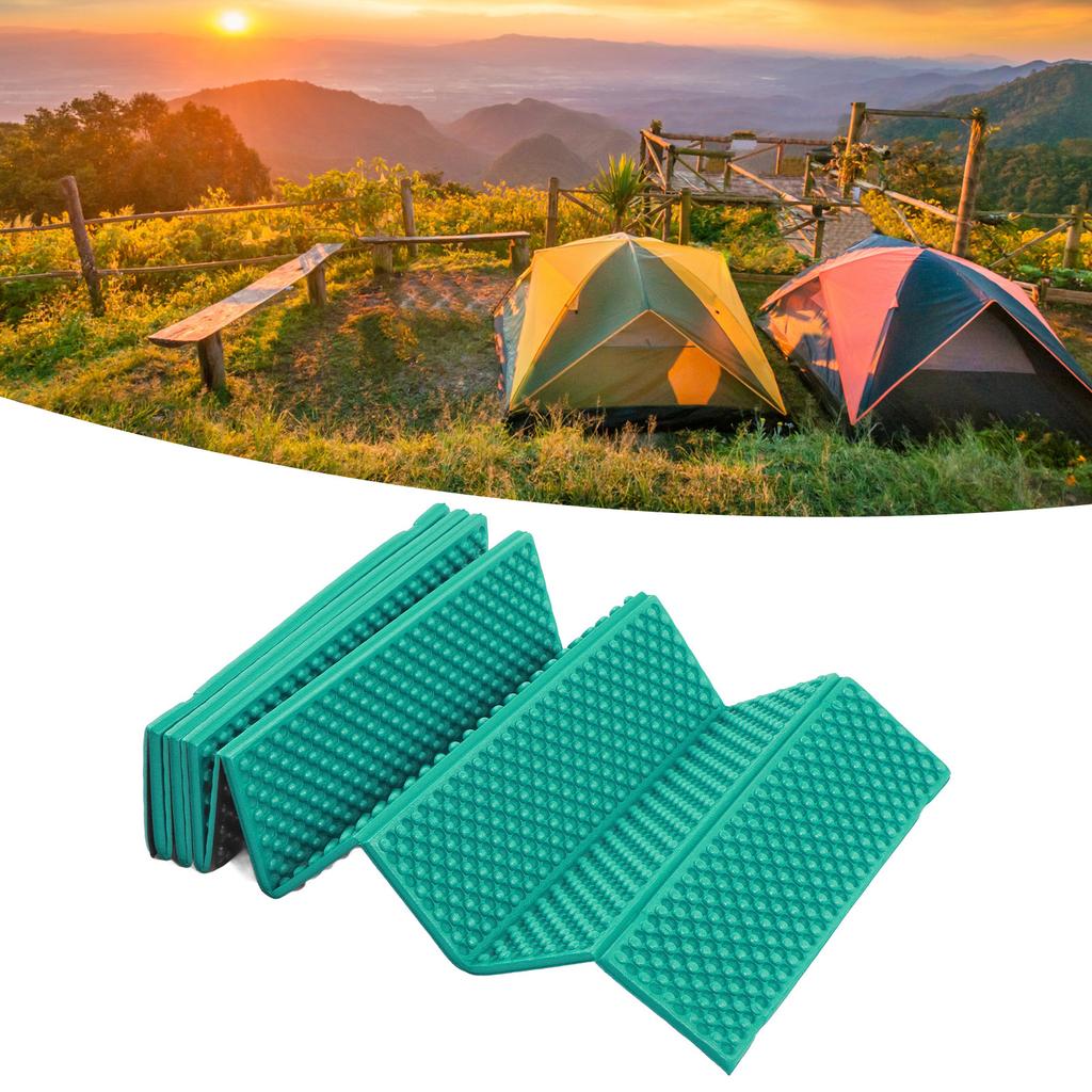 Double Egg Crate  ing Pad Foldable Thickened Foam   Mat for Outdoor Camping 186x57CM
