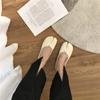 Ninja Shoes Woman Microfiber Leather Comfy Flats Split Toe Slippers Soft Bottom Loafers Casual Brief Ladies Trotter Moccasins