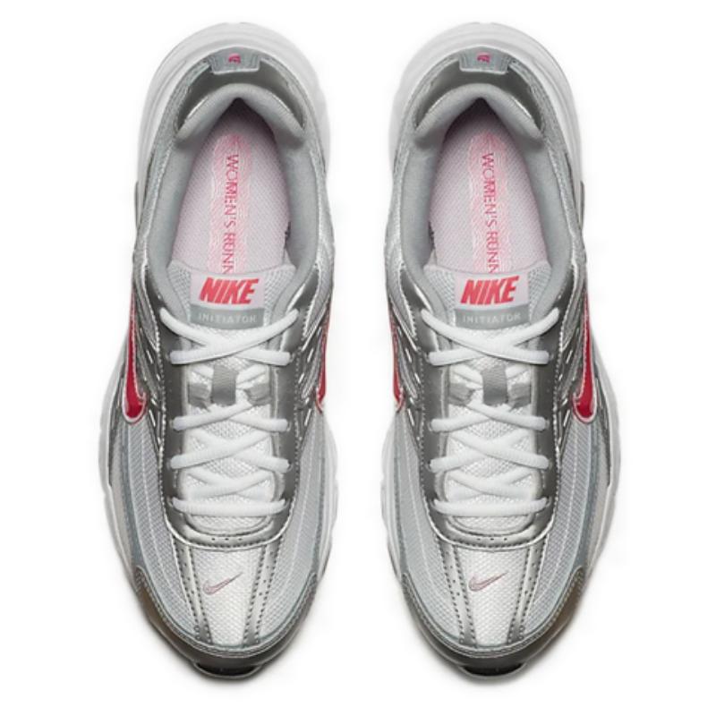 Nike Initiator Silver Red Women's Sneakers 394053-101
