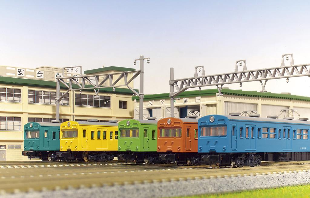 KATO N Gauge Commuter Train 103 Series Orange Set Model Train KOKUDEN-002 3-Car 10-036