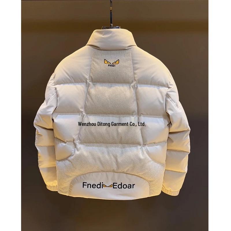 

Angel s Eye Autumn/Winter Luxury Men s Cotton Jacket - High Quality, Trendy Old Money Style. XL [130-150 cm]