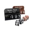 Plastic Book Read Counter Wear Resist Book Counting Ornament Reading Tracker  Library Decor
