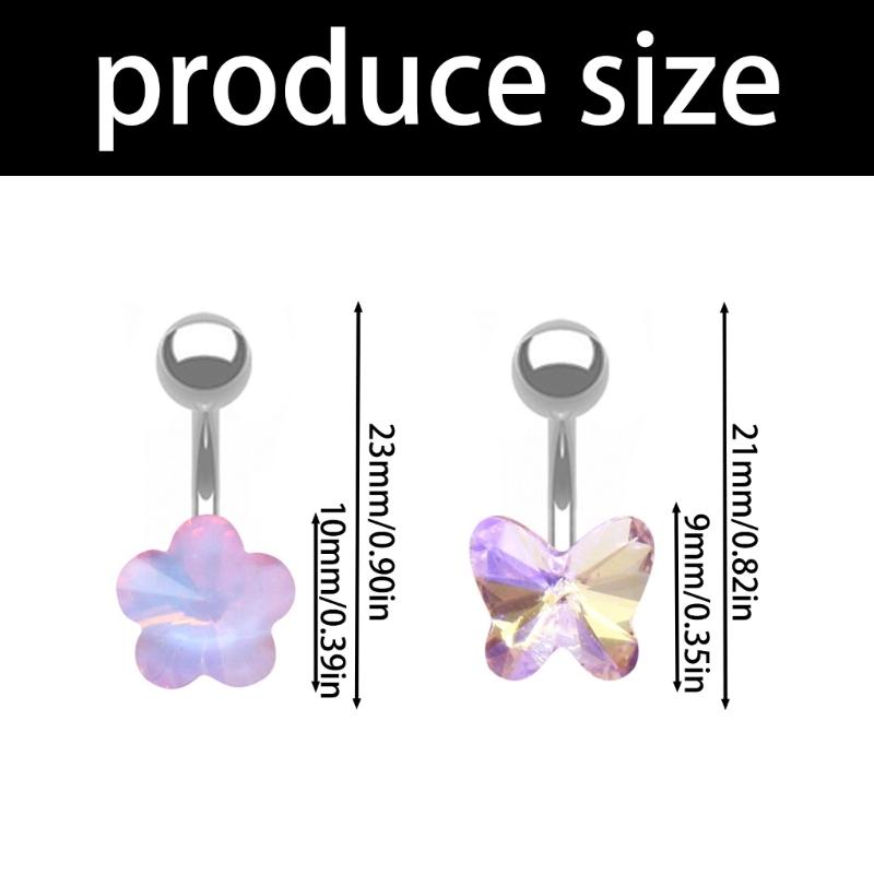 Belly Piercing Belly Rings Piercing Jewelry Stainless Steel Texture for Stylish Individuals Seeking Unique Accessories