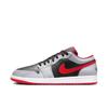 Jordan Air Jordan 1 Vintage Basketball Shoes Men's Low top Black Gray Red 553558-060(Team59-)
