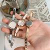 Design Sense Ceramic Cold Wind Exquisite Bracelet Watch Women'S Simple Fashion Temperament Waterproof Niche Light Luxury