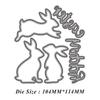 Easter Bunny Metal Carbon Steel Die-Cutters 1320 - DIY Cutting Dies, New Arrivals for March