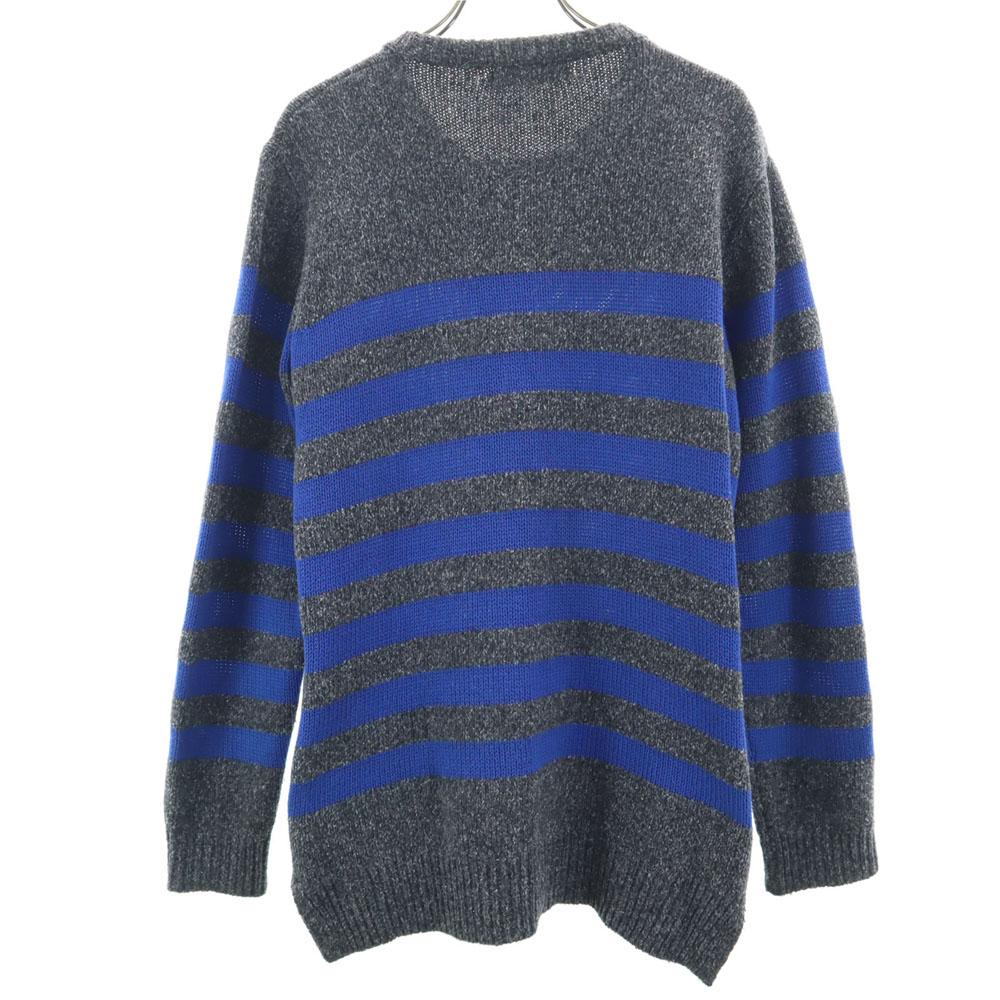 Nonnative Border Pattern Knit Jacket Gray Men's Used