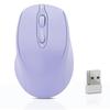 Wonzir Wireless Bluetooth DPI Compatible with and MacBook Mouse, 5.2, Quiet, Type-C Rechargeable, 3-Level Switching, 2.4GHz Optical, Mac, Windows,
