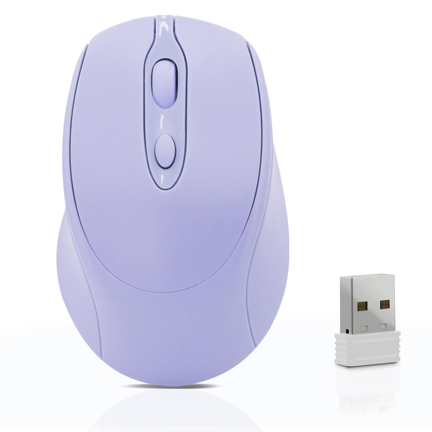 

Wonzir Wireless Bluetooth DPI Compatible with and MacBook Mouse, 5.2, Quiet, Type-C Rechargeable, 3-Level Switching, 2.4GHz Optical, Mac, Windows,