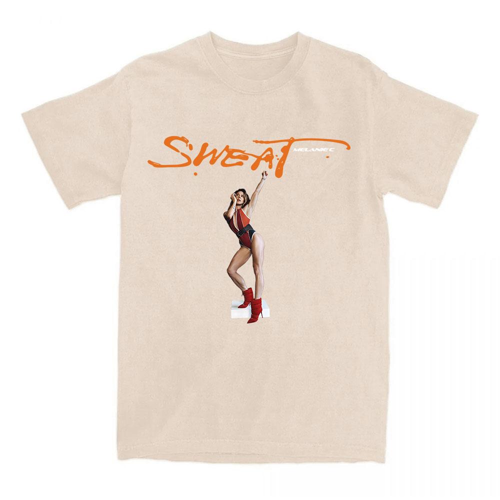 Print Clothes Melanie C Sweat Album Printing T-shirt Unisex Streetwear Cotton Short Sleeve Loose Tshirts Graphic Clothing