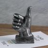 Handgestures Skrivbordsstatyetter Finger Skulptur Dekoration - för Vardagsrum Sovrum Kontor Skrivbord