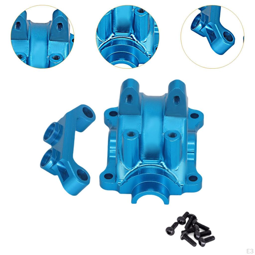 1:10 skala RC Auto Metall Getriebe Vorne Getriebe Fall Abdeckung Upgrade Kit Differential für TT02