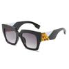 Square Oversized Sunglasses Fashionable Women Men Luxury Brand Designer Sun Glasses Famale Male Retro Eyewear Uv400 Shades