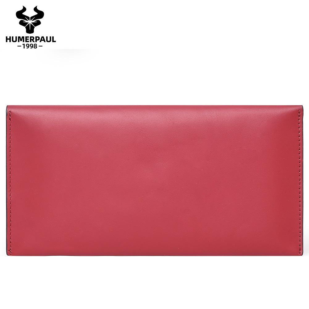 Humerpaul Ladies Thin Wallet Can Hold Multiple Large Banknotes Can Hold Mobile Phones Bank Cards Passport Books