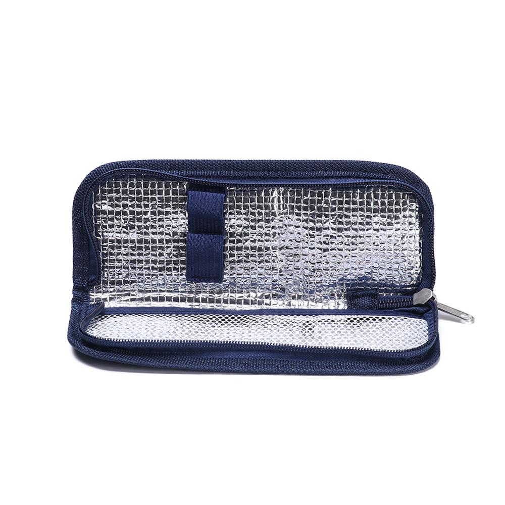 Portable Oxford Thermal Insulated Cooler Insulin Cooling Bag Pill Protector Travel Case